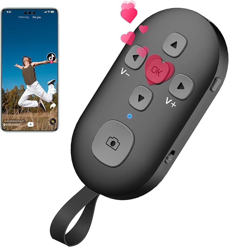 SEANCHEER Scrolling Bluetooth Charging Phone (Black)